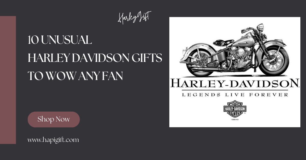 Top 10 Unusual Harley Davidson Gifts To Wow Any Fan