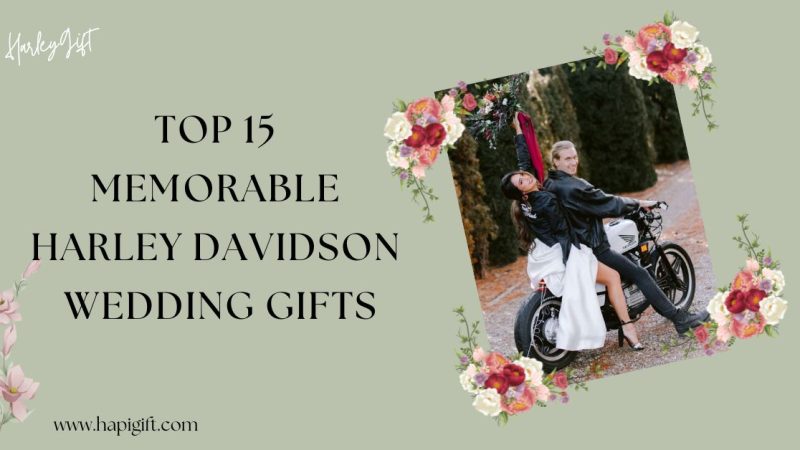 15 Memorable Harley Davidson Wedding Gifts