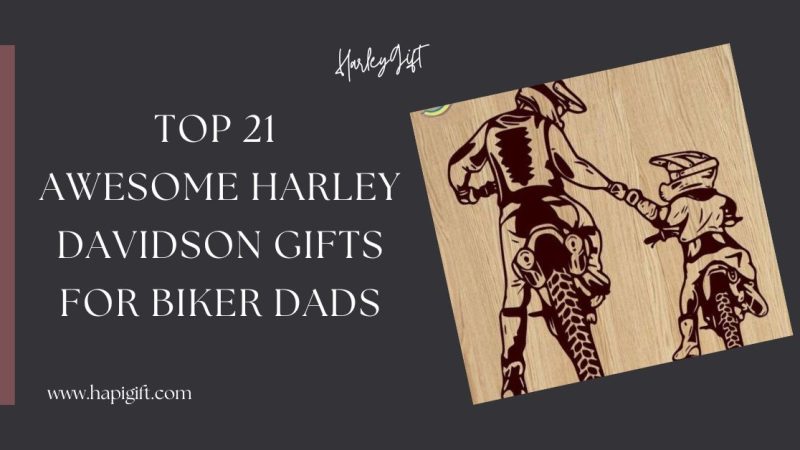 Awesome Harley Davidson Gifts for Biker Dads