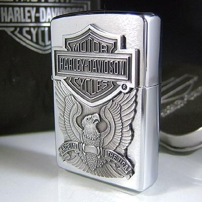 Custom Engraved Harley Davidson Zippo Lighter