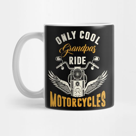Grandpa Harley Davidson Gift For Biker Mug Teepublic