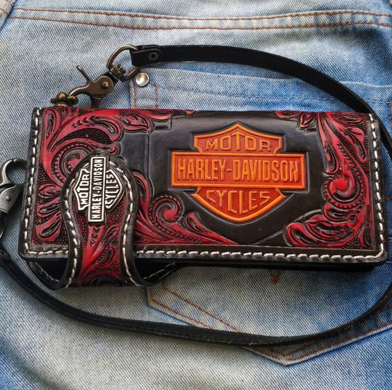 Harley Davidson Leather Wallet