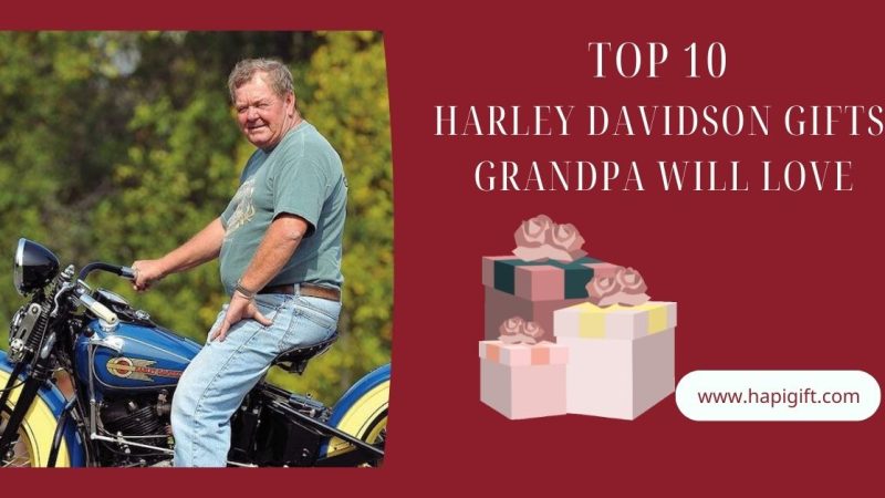 Top 10 Harley Davidson Gifts Grandpa Will Love
