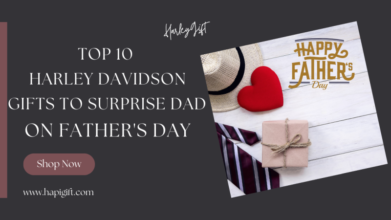 Top 10 Harley Davidson Gifts To Surprise Dad on Fathers Day