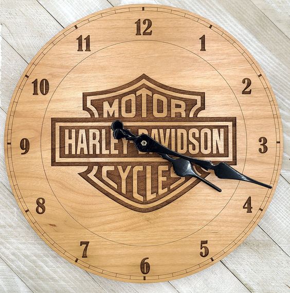 Vintage Inspired Wall Clock Timeless Love