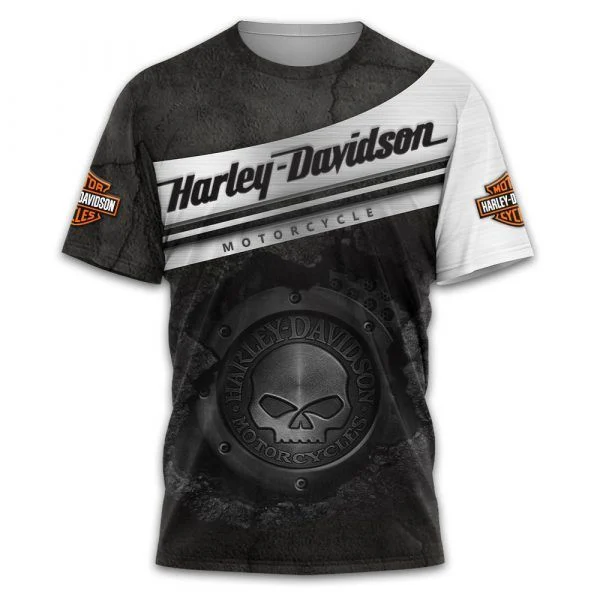 Willie G Davidson Motorcycle 3D T shirt