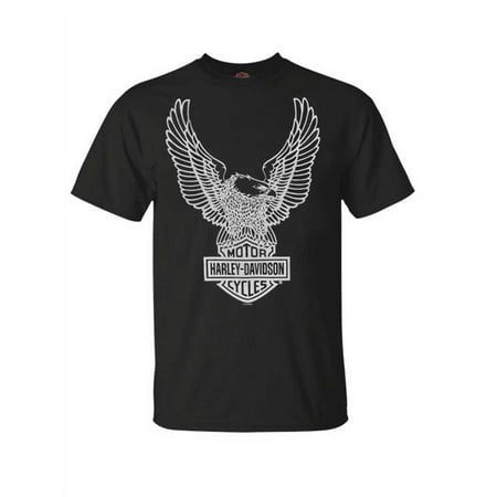 Harley davidson Mens T Shirt Eagle Graphic walmart