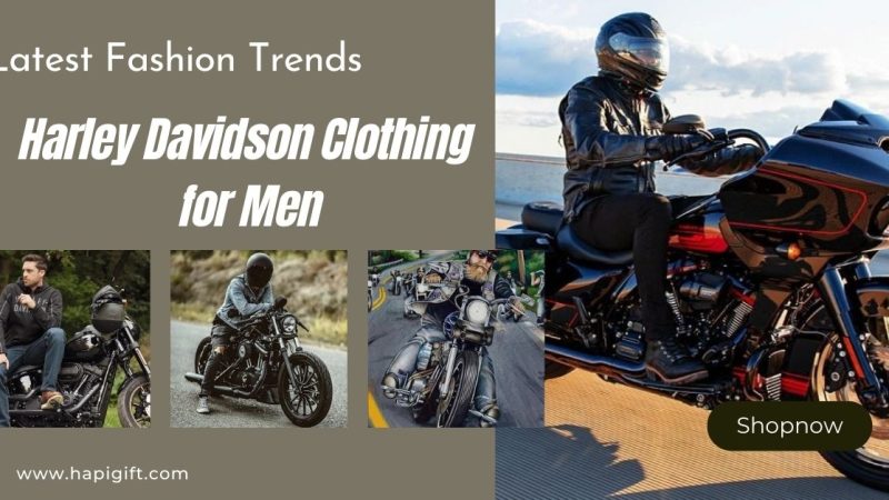 Latest Fashion Trend Harley Davidson Clothing for Men