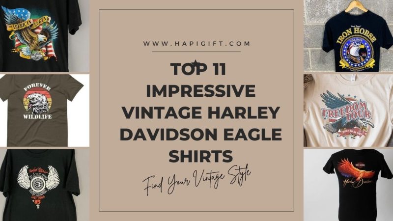 Top 11 impressive Vintage Harley Davidson Eagle Shirts