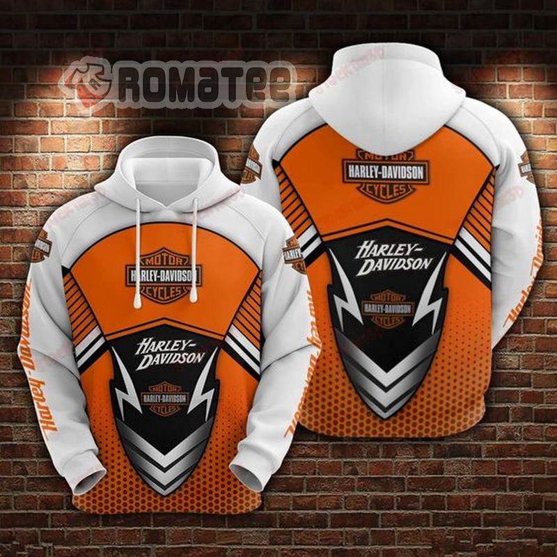 Motorcycles Armor Vest Style Harley Davidson 3D All Over Print Hoodie