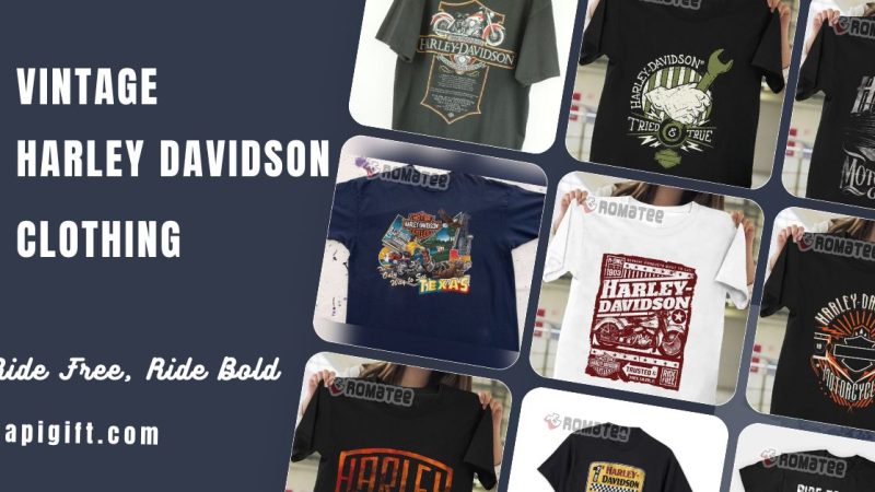 Vintage Harley Davidson Clothing