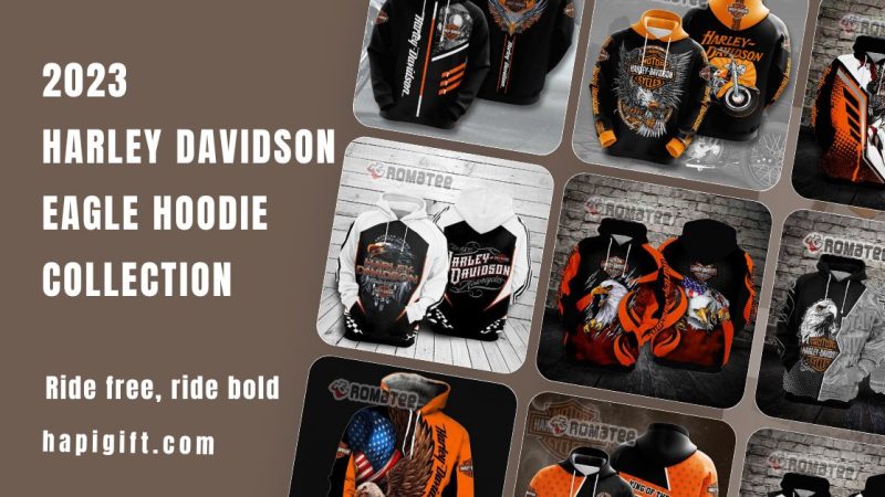 2023 Harley Davidson Eagle Hoodie Collection