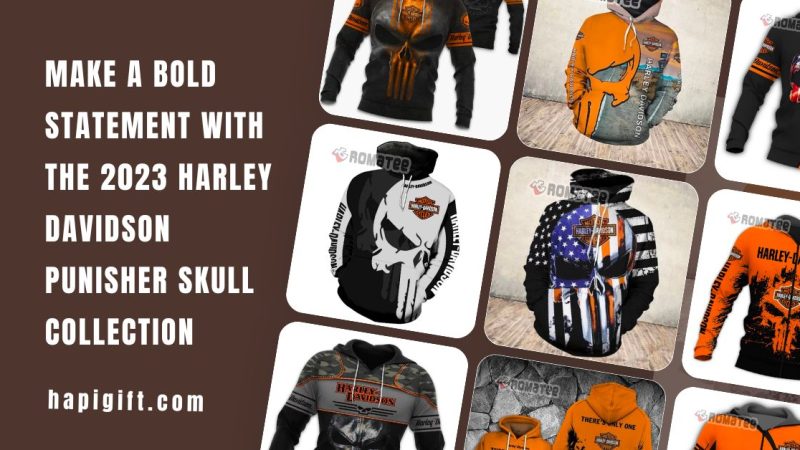 Make a bold statement with the 2023 Harley Davidson Punisher Skull Collection