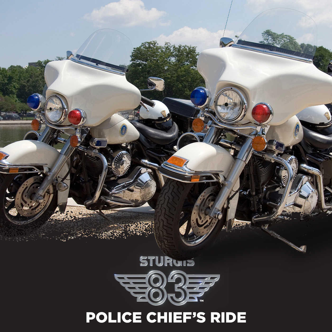 Sturgis Motorcycle Event 2023- Police Chief's ride