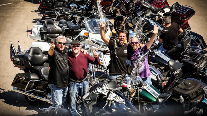 Sturgis Motorcycle Event riders