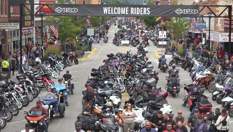 Sturgis motorcycle rally 1st day